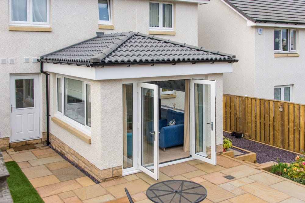 Garden Room Installation, South Queensferry