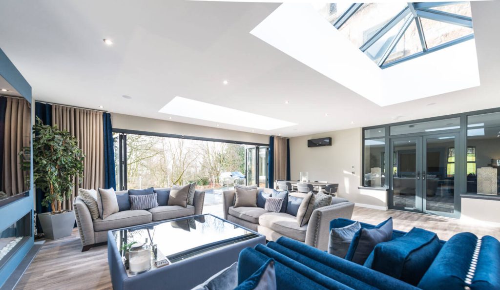 srj extension with bifold doors